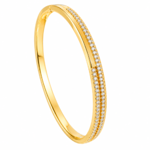 Sparkling Line Bangle Bracelet