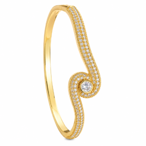Kizara Eternal Wave Crystal Cuff