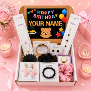 Anti Tarnish Jewellery Gift Hamper for Girls & Women | 10 Premium Gift Box